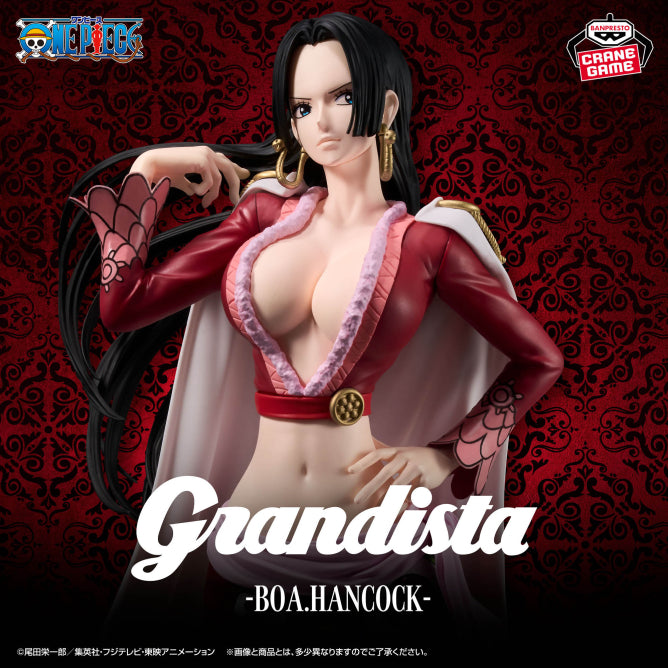 Figurine One Piece - Boa Hancock Grandista - Banpresto Flo'Kaze
