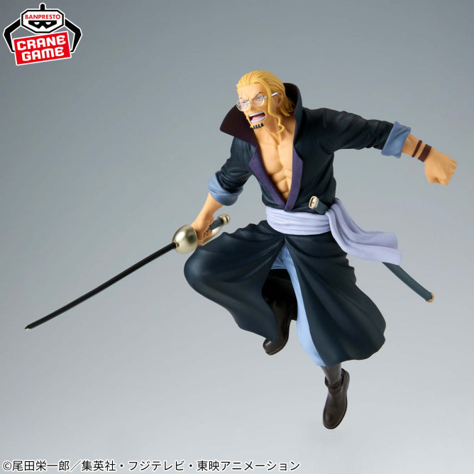 Figurine One Piece - Young Silvers Rayleigh Battle Record Collection - Banpresto Flo'Kaze