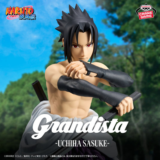Figurine Naruto Shippuden - Sasuke Uchiha Grandista II - Banpresto Flo'Kaze