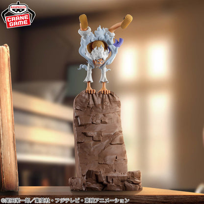 Figurine One Piece - Monkey D. Luffy Gear 5 Fig Life Vol.2 - Banpresto