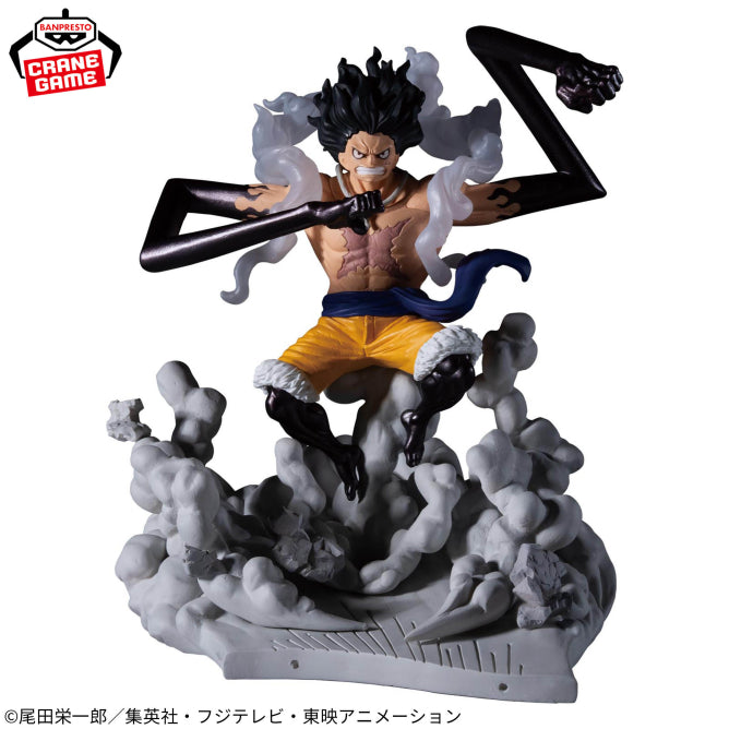Figurine One Piece - Monkey D. Luffy Gear 4 Snake Man Senkouzekkei - Banpresto Flo'Kaze