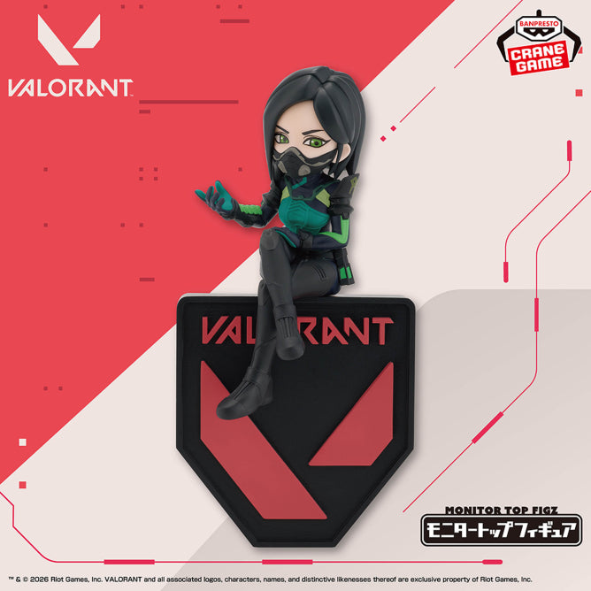 Figurine Valorant - Viper Monitor Top Figure - Banpresto Flo'Kaze