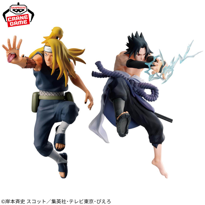 Figurine Naruto Shippuden - Sasuke Uchiha Vibration Stars 72 Series (VS Deidara) - Banpresto Flo'Kaze