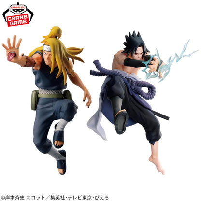 Figurine Naruto Shippuden - Sasuke Uchiha Vibration Stars 72 Series (VS Deidara) - Banpresto Flo'Kaze