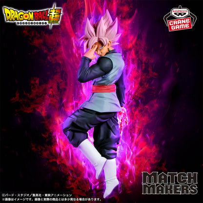 Figurine Dragon Ball Super - Black Goku SSJ Rosé (Vs Son Goku SSJ Blue) - Banpresto Flo'Kaze