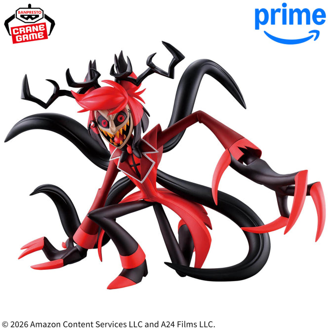 Figurine Welcome To Hazbin Hotel - Alastor Radio Demon - Banpresto Flo'Kaze