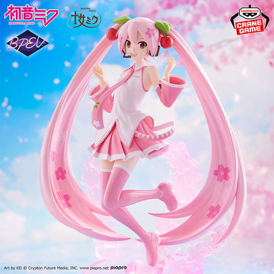 Figurine Vocaloid - Hatsune Miku Banpresto Evolve Sakura - Banpresto Flo'Kaze