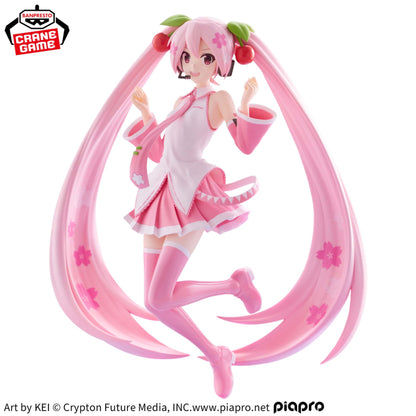 Figurine Vocaloid - Hatsune Miku Banpresto Evolve Sakura - Banpresto Flo'Kaze