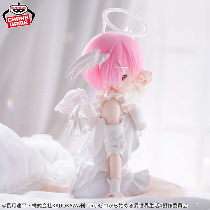 Figurine Re:Zero - Ram Relax Time Sweet Angel Ver. - Banpresto Flo'Kaze