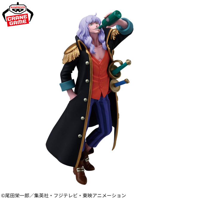 Figurine One Piece - Captain John Battle Record Collection - Banpresto Flo'Kaze