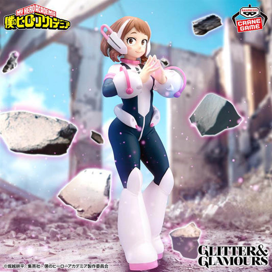 Figurine My Hero Academia - Ochaco Uraraka Glitter & Glamours - Banpresto Flo'Kaze
