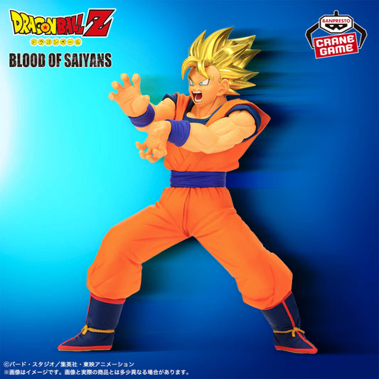 Figurine Dragon Ball Z - Son Goku Blood Of Saiyans - Banpresto Flo'Kaze