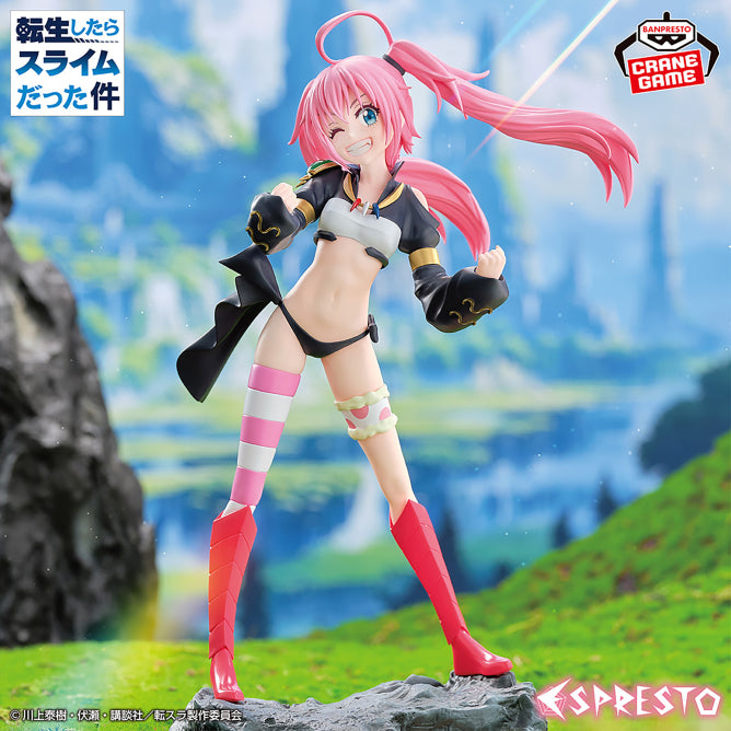 Figurine Moi Quand Je Me Réincarne En Slime - Milim Nava Espresto Threefold Union - Banpresto Flo'Kaze