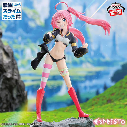 Figurine Moi Quand Je Me Réincarne En Slime - Milim Nava Espresto Threefold Union - Banpresto Flo'Kaze