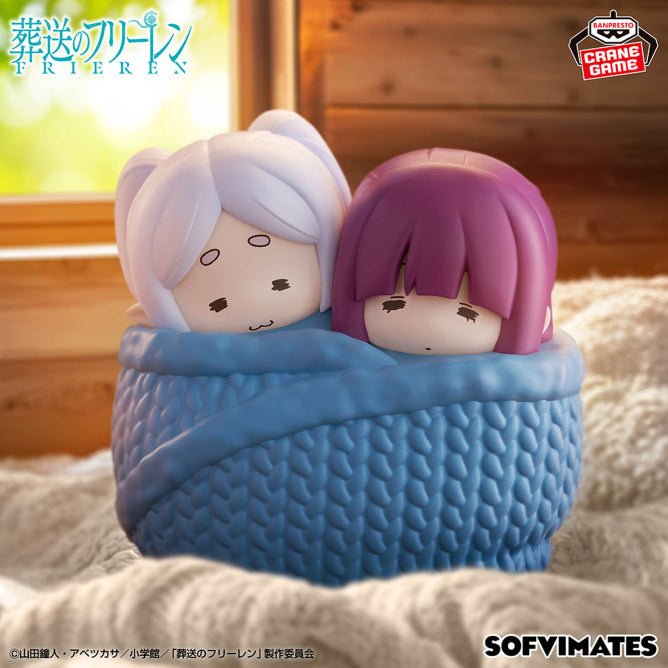 Figurine Frieren - Frieren & Fern BIG Sofvimates Warm And Cozy - Banpresto Flo'Kaze