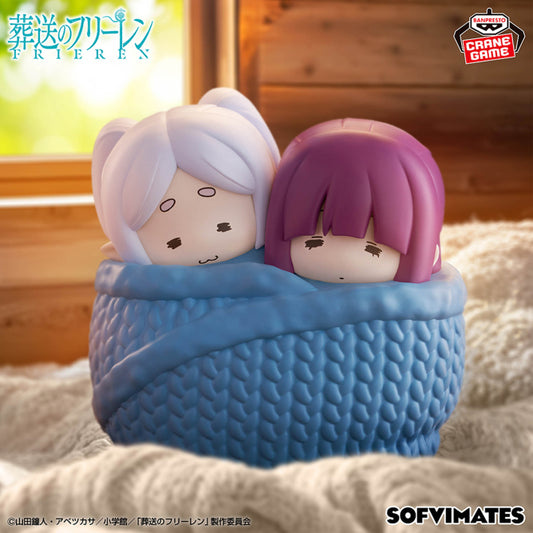 Figurine Frieren - Frieren & Fern BIG Sofvimates Warm And Cozy - Banpresto Flo'Kaze