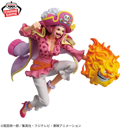 Figurine One Piece - Charlotte Linlin (Big Mom) Battle Record Collection - Banpresto Flo'Kaze