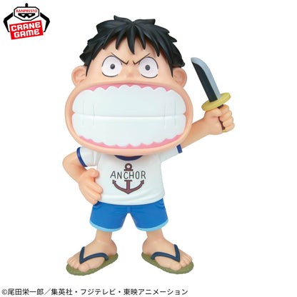 Figurine One Piece - Monkey D. Luffy BIG Sofvimates " I'm Not Just Playing Around ! " Flo'Kaze