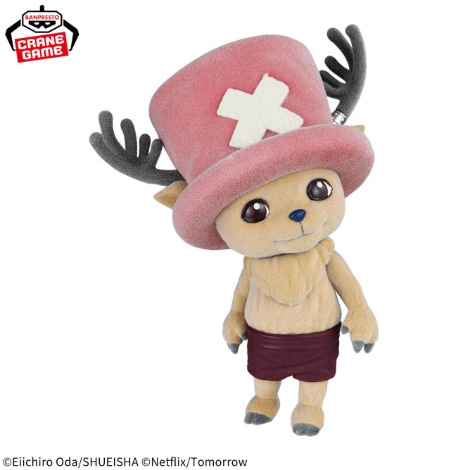 Figurine One Piece - Tony Tony Chopper  Netflix Live-Action Big Fluffy Puffy - Banpresto Flo'Kaze
