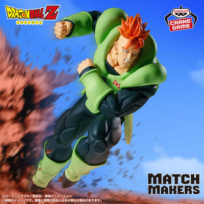 Figurine Dragon Ball Z - C-16 Match Makers (VS Cell) - Banpresto Flo'Kaze