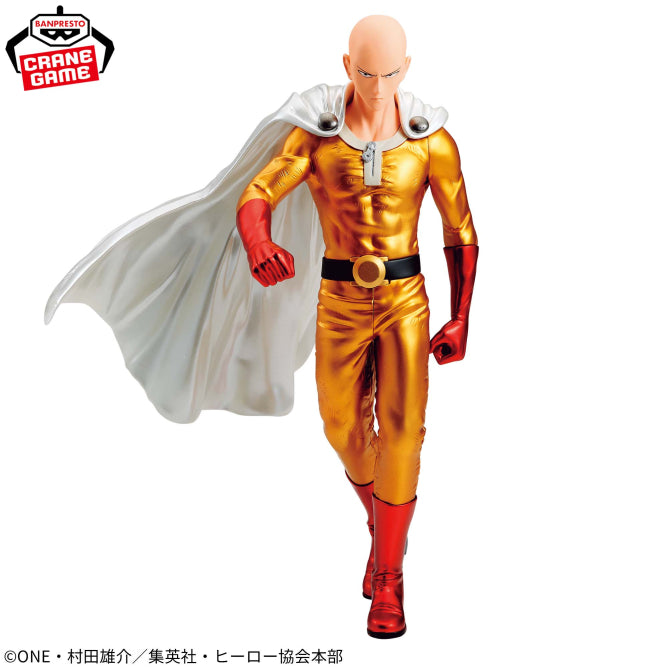 Figurine One Punch Man - Saitama Grandista Metallic Ver. - Banpresto Flo'Kaze