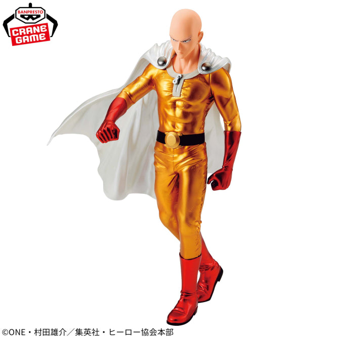 Figurine One Punch Man - Saitama Grandista Metallic Ver. - Banpresto Flo'Kaze