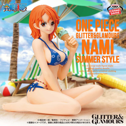 Figurine One Piece - Nami Glitter & Glamours Summer Style - Banpresto Flo'Kaze