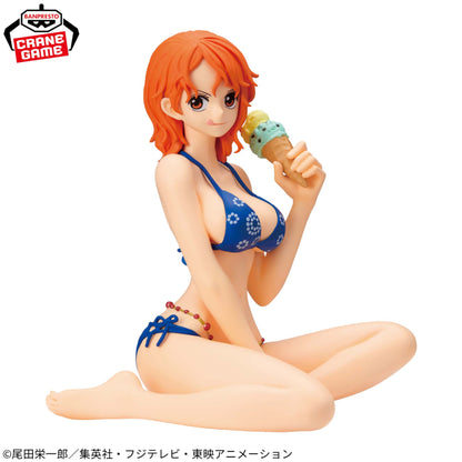 Figurine One Piece - Nami Glitter & Glamours Summer Style - Banpresto Flo'Kaze