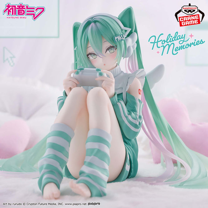 Figurine Vocaloid - Hatsune Miku Holiday Memories Game - Banpresto Flo'Kaze