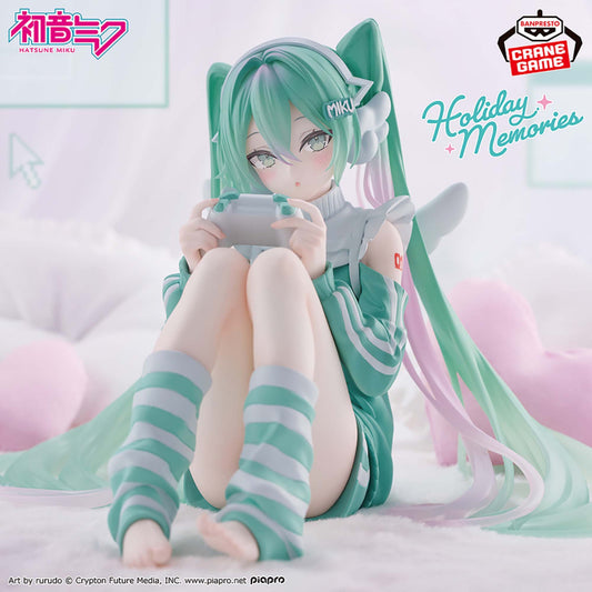 Figurine Vocaloid - Hatsune Miku Holiday Memories Game - Banpresto Flo'Kaze