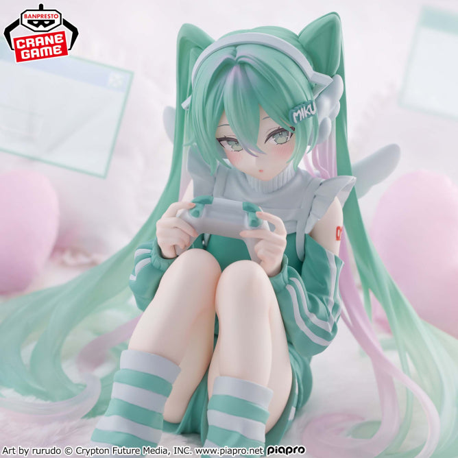 Figurine Vocaloid - Hatsune Miku Holiday Memories Game - Banpresto Flo'Kaze