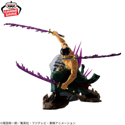 Figurine One Piece - Roronoa Zoro Theorama Soul - Banpresto Flo'Kaze