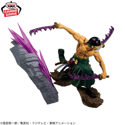 Figurine One Piece - Roronoa Zoro Theorama Soul - Banpresto Flo'Kaze
