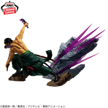 Figurine One Piece - Roronoa Zoro Theorama Soul - Banpresto Flo'Kaze