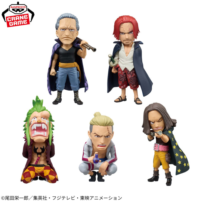 Figurine One Piece - WCF Red-Haired Pirates VS Bartolomeo Full Set - Banpresto Flo'Kaze