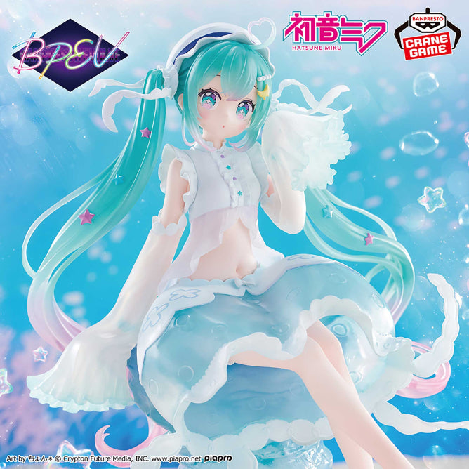 Figurine Vocaloid - Hatsune Miku BPEV Clearluxe Jellyfish - Banpresto Flo'Kaze