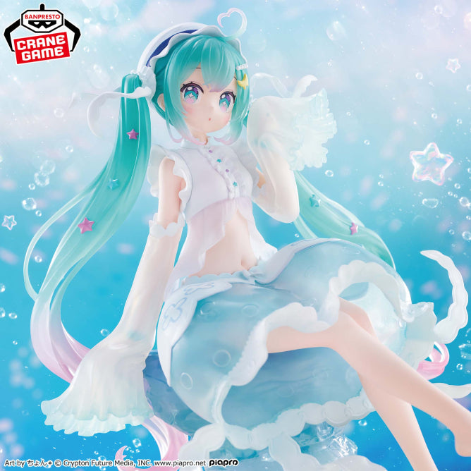 Figurine Vocaloid - Hatsune Miku BPEV Clearluxe Jellyfish - Banpresto Flo'Kaze