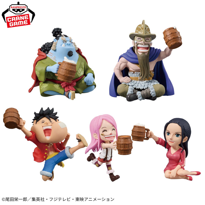 Figurines One Piece - WCF Banquet 1 Full Set - Banpresto Flo'Kaze