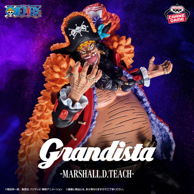 Figurine One Piece - Marshall D. Teach Grandista - Banpresto Flo'Kaze