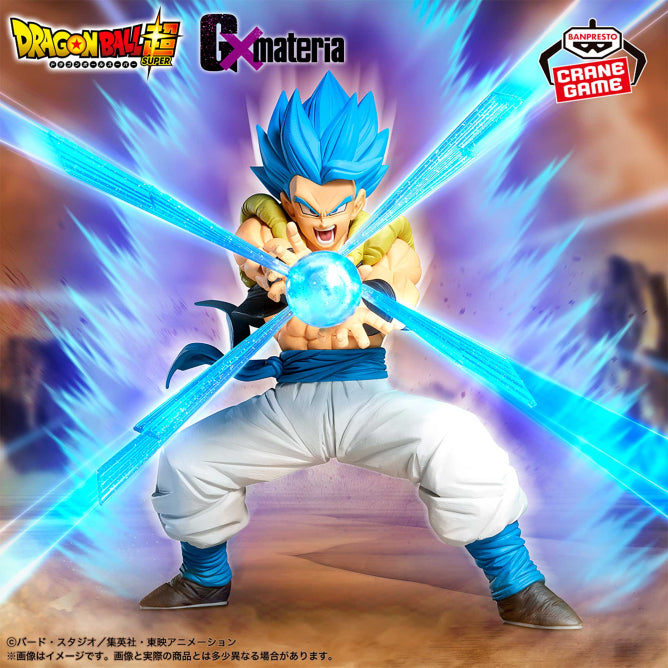 Figurine Dragon Ball Super - Gogeta Super Saiyan Blue Gx Materia - Banpresto Flo'Kaze
