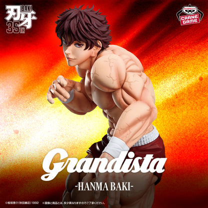 Figurine Baki - Hanma Baki Grandista - Banpresto Flo'Kaze