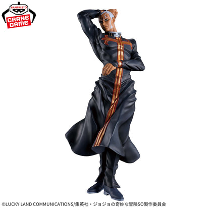 Figurine Jojo's Bizarre Adventure : Stone Ocean - Enrico Pucci Mometria - Banpresto Flo'Kaze