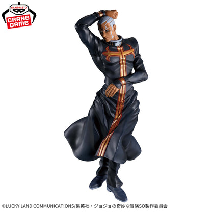 Figurine Jojo's Bizarre Adventure : Stone Ocean - Enrico Pucci Mometria - Banpresto Flo'Kaze
