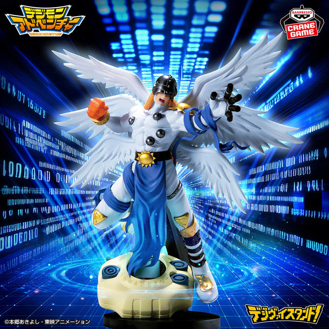 Figurine Digimon - Angemon Digivice Stand! - Banpresto Flo'Kaze