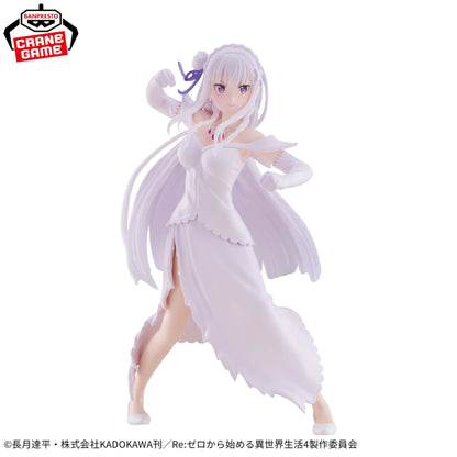 Figurine Re:Zero - Emilia Espresto Excite Motions - Banpresto Flo'Kaze