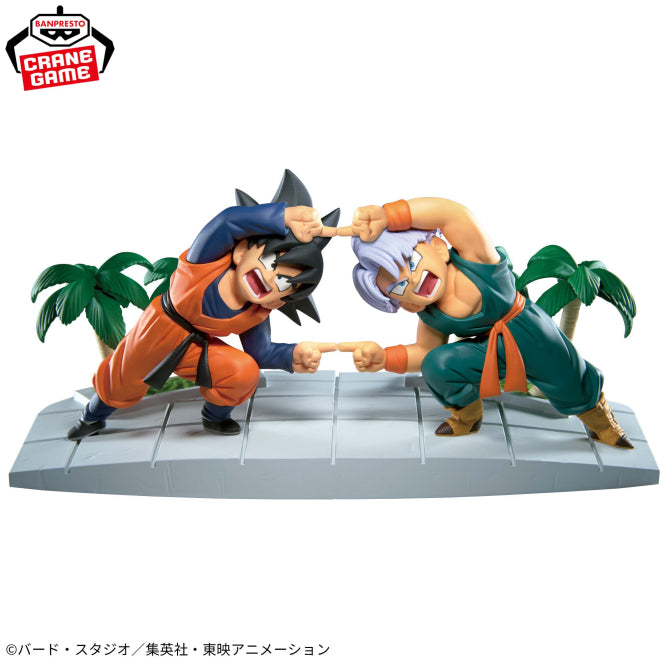 Figurine Dragon Ball Z - Son Gotenks & Trunks History Box - Banpresto Flo'Kaze