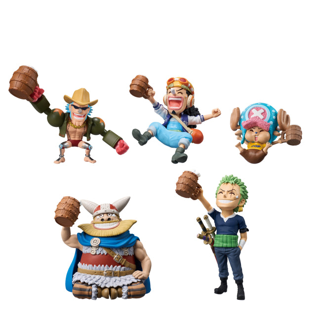 Figurine One Piece - WCF Banquet 2 Full Set - Banpresto Flo'Kaze