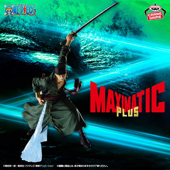 Figurine One Piece - Roronoa Zoro Maximatic Plus - Banpresto Flo'Kaze