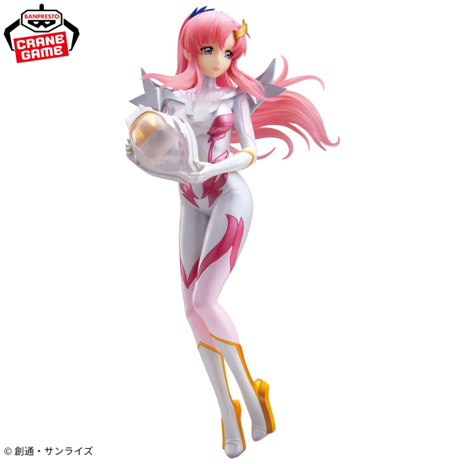 Figurine Mobile Suit Gundam Seed Freedom - Lacus Clyne Glitter & Glamours Clyne Pilot Suit Pearl Color Ver. - Banpresto Flo'Kaze