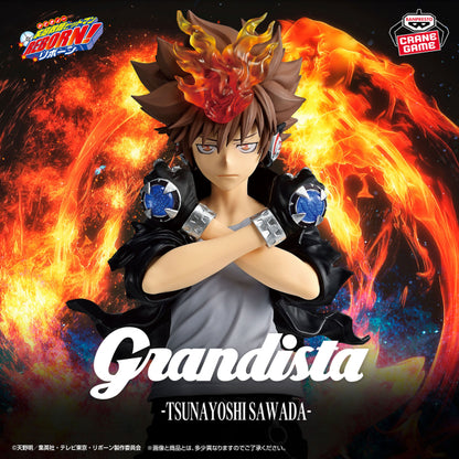 Figurine Reborn! - Tsunayoshi Sawada Grandista - Banpresto Flo'Kaze